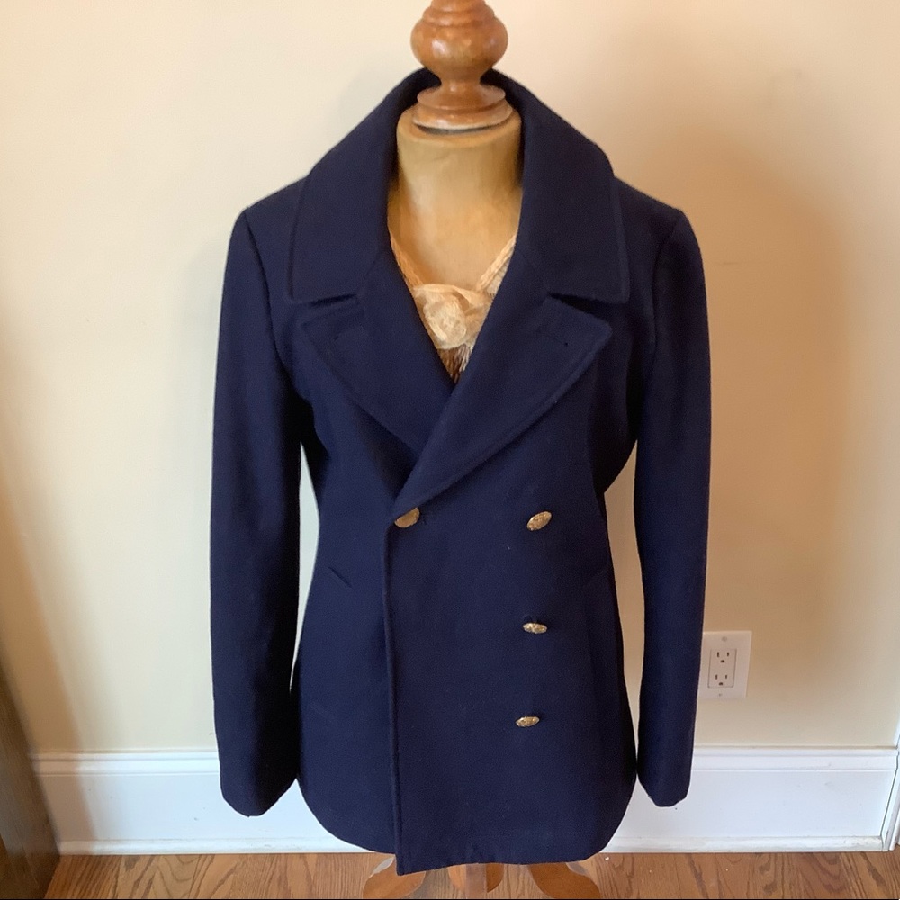 J Crew wool Pea coat
